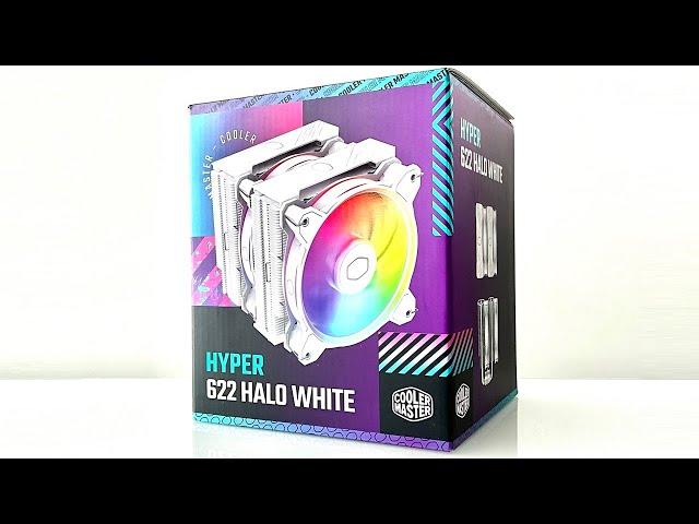 The Prefect CPU Air Cooler for your White-themed PC builds - Cooler Master Hyper 622 HALO White