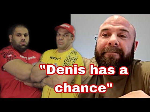 Dave Chaffee Thoughts on Denis VS Levan Who would Win in armwrestle