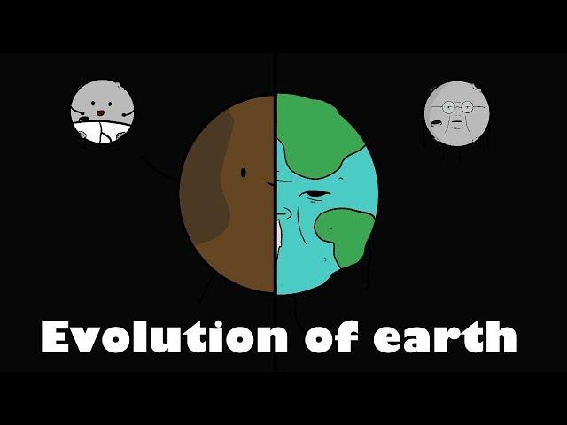 Evolution of earth (Animated)