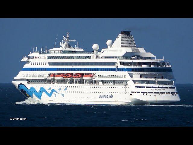 ASTORIA GRANDE | very first sailing of the former AIDAcara from AIDA Cruises under her new name | 4K