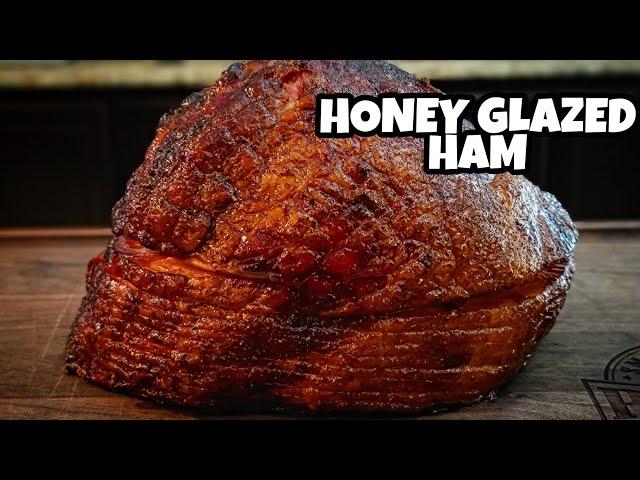 Smoked Honey Glazed Ham Recipe - Pellet Smoker Smoked Ham