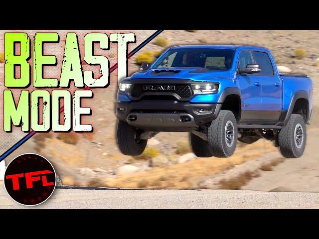 Can The New Ram TRX Run, Crawl And Jump Like A Baja Race Truck?