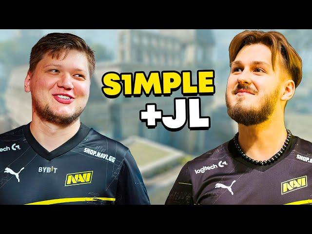 S1MPLE PLAYS FPL WITH NAVI JL!! (ENG SUBS) | CS2 FACEIT