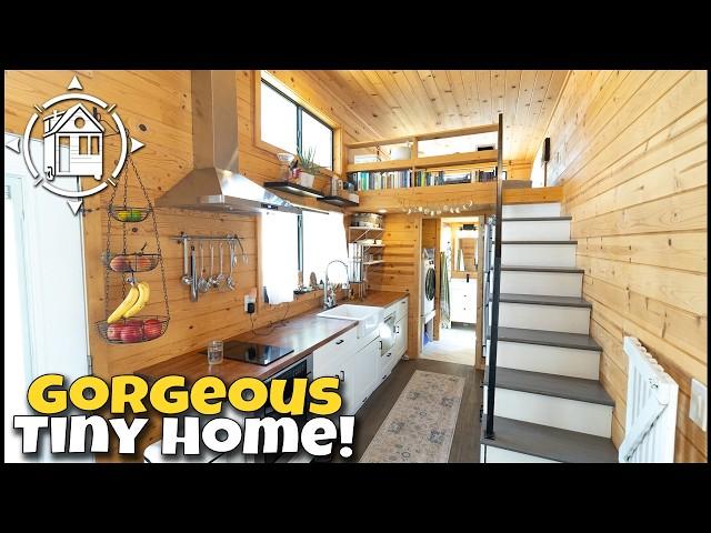 Family downsized to beautiful Tiny House & it’s saving them so much $$$