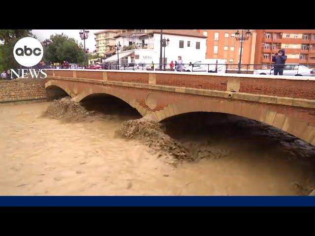 Flash flooding in Spain leaves dozens dead, officials say