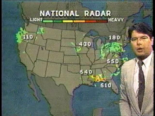 1989-05-23 Weather Channel - Severe Weather - Local Radars - Local Forecast