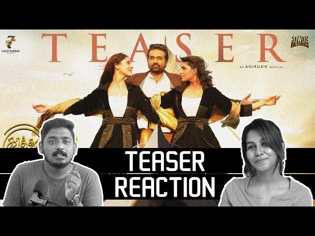 Kaathuvaakula Rendu Kaadhal Teaser Reaction by @ViyaMallakara & @UnniVlogs | Unni & Viya