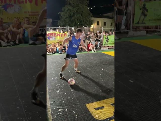 2 skills in the final! 3v3 street football championship  #streetpanna