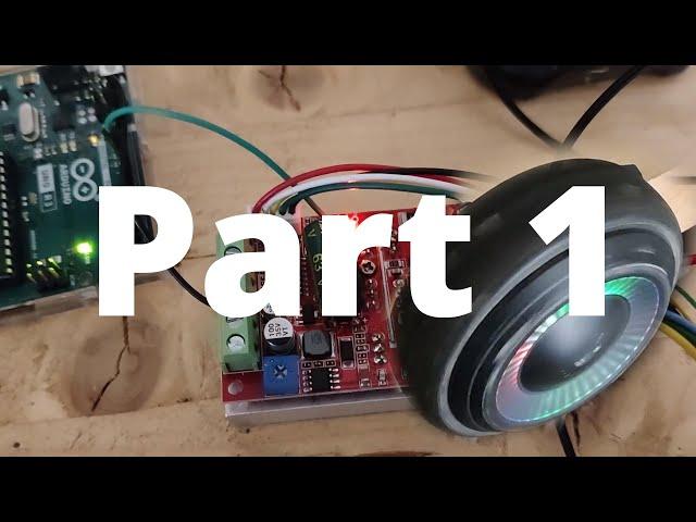 Running a Hoverboard Motor with a  MotorController using and Arduino Uno Part 1.