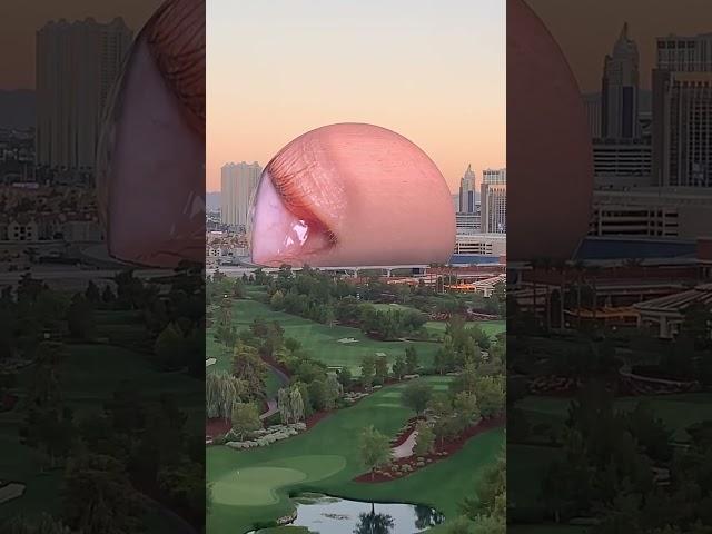 The Las Vegas Sphere is affecting golfers ️