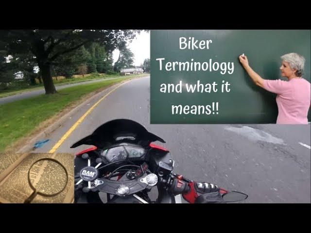 Moto Monday #3: Biker Explains Motorcycle Slang & Terminology!!