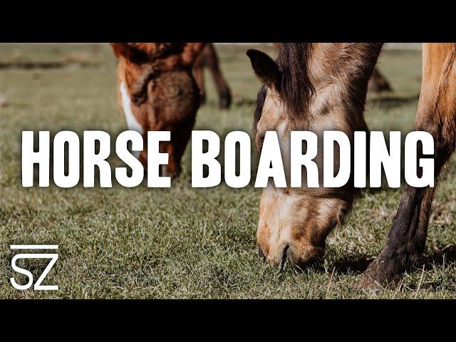 Horse Boarding at the Bar SZ Ranch