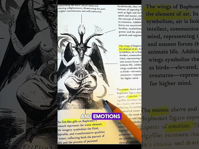 Baphomet Symbolism Explained #spiritualawakening