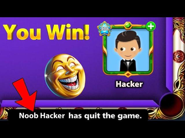 Noob Hacker Lost Easy Game  8 ball pool