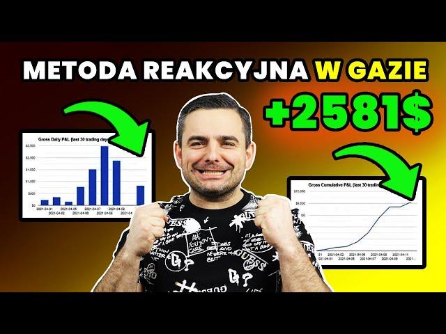 Sesje Live Tradingu - Podsumowanie wyników +2581$ na giełdzie zarobione tylko na jednej strategii