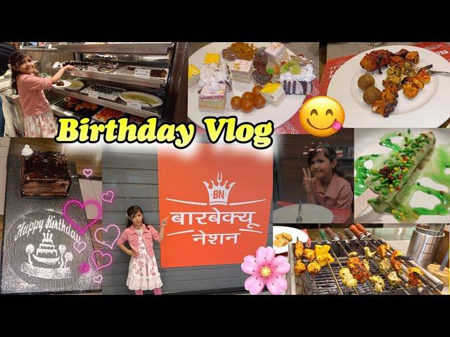 Barbeque Nation Vlog   | Birthday Special | Unlimited Buffet at Barbeques Nation in Mumbai 