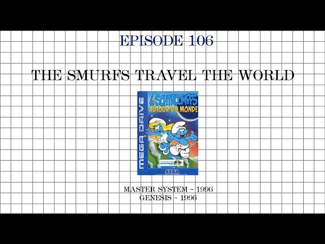 The Smurfs Travel The World - Sega Master System Vs Genesis