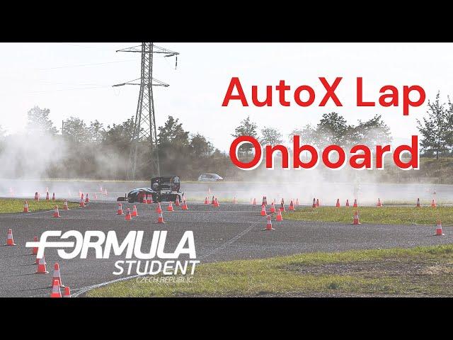 Formula Student Czech 2024 | Autocross Winning Lap Onboard //Joanneum Racing Graz