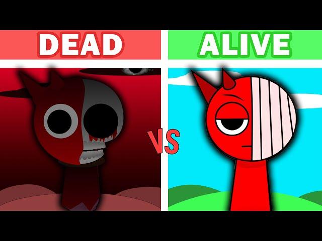 Incredibox Sprunki DEAD Version VS Alive Sprunki (ALL CHARACTERS)