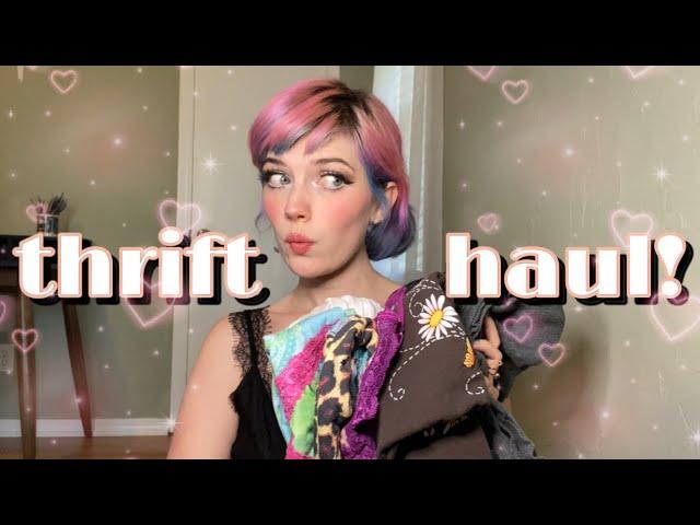 cute + fun summer thrift haul!!  | try on + styling | secondhand fashion | outfit inspo