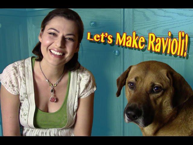 Homemade Ravioli ASMR-style, featuring my dog JACK!