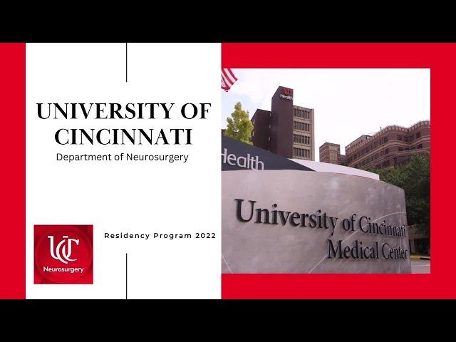 2022 University of Cincinnati Department of Neurosurgery