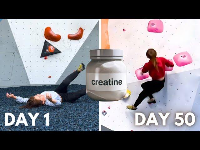 Can 50 days of creatine break my climbing plateau?