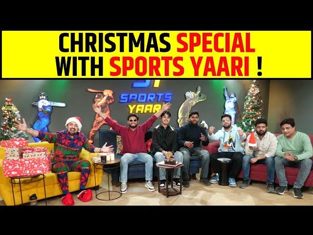 SPORTS YAARI LIVE  SPECIAL EPISODE. MERRY CHRISTMAS