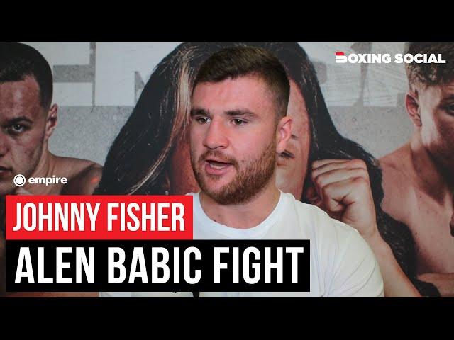 Johnny Fisher REACTS TO Alen Babic Press Conference Outburst