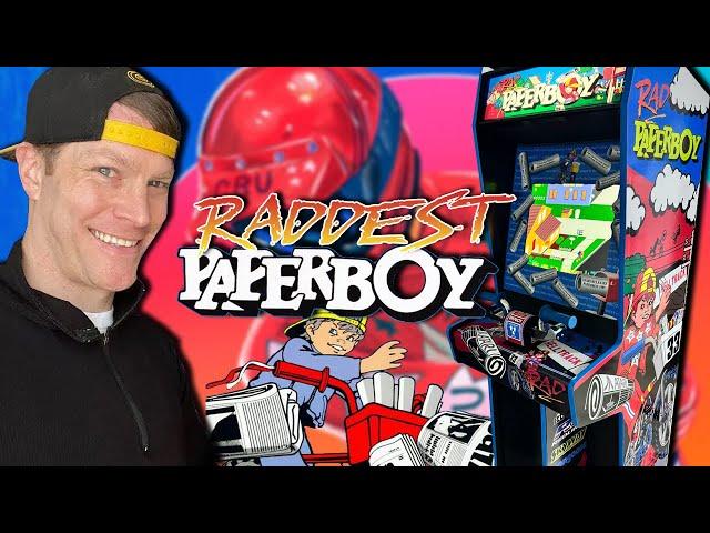 The Ultimate RAD Paperboy Arcade Build!