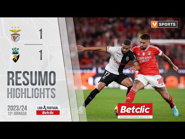 Resumo: Benfica 1-1 Farense (Liga 23/24 #13)