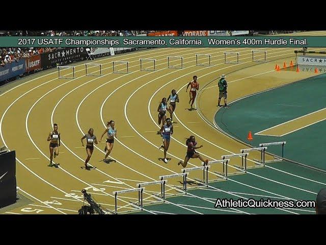 2017 USATF Championships, Sacramento, CA. Women's 400m Hurdle final