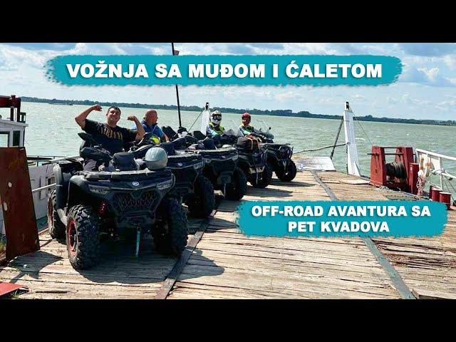 Vožnja sa Muđom i Ćaletom - Off road avantura sa 5 CFMOTO kvadova