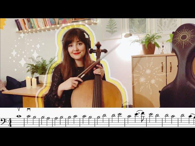 How to play: Dumbledore's Farewell (cello sheet music)