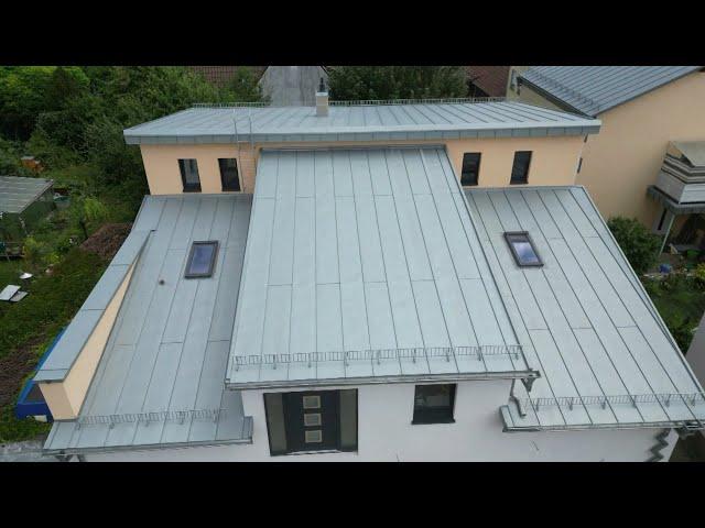 Last Summer work - Titanzink Dach