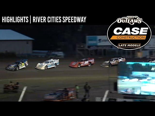 World of Outlaws CASE Construction Late Models | River Cities Speedway | June 30, 2024 | HIGHLIGHTS