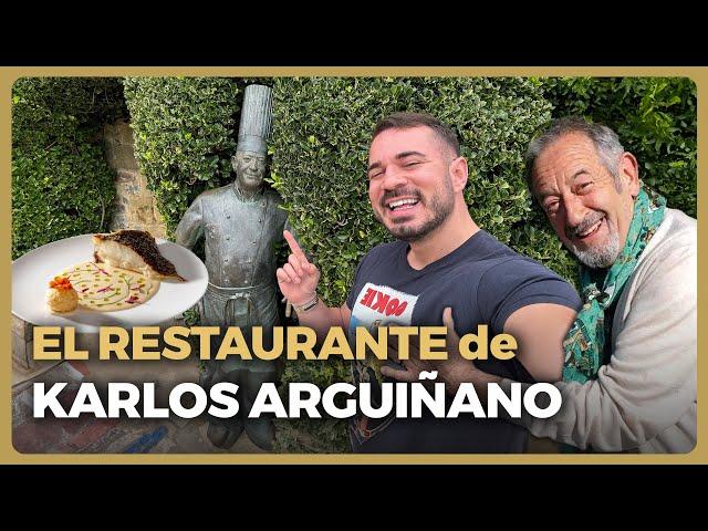 ¡Visito el RESTAURANTE de KARLOS ARGUIÑANO y pruebo 10 PLATOS! 🫃