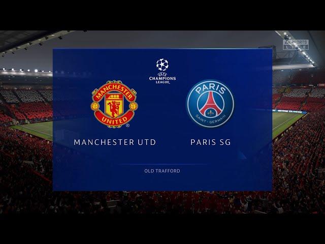 Fifa 21 Man utd vs  Paris Saint German