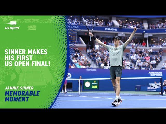 Match Point | Jannik Sinner is Through to the Final! | 2024 US Open