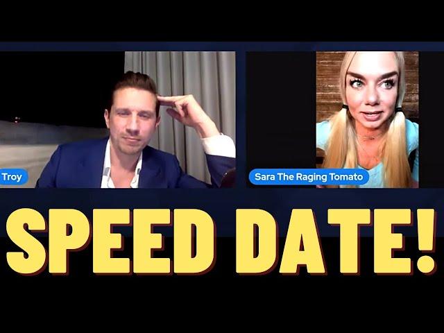 Dating Coach goes on a SPEED DATE! [LIVE DEMO] | Feat: @the_raging_tomato @PlayingWithFireChannel