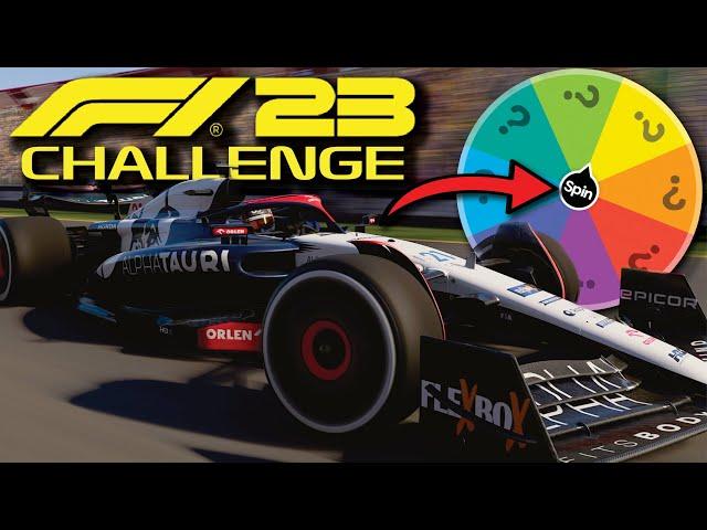 Using RANDOM Wheels to Generate an F123 Challenge!