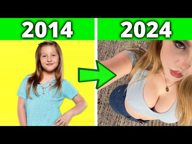 Nickelodeon Girls Then and Now 2024