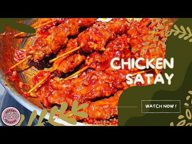 Chicken Satay Recipe | Chicken Starter Recipe | Cook with Judy and Flo