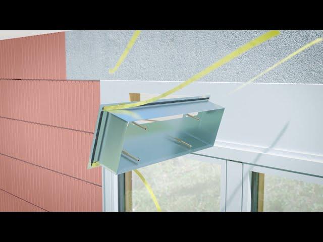 Trivent AG - 3D-Erklärungsanimation Einbau Fensterbelüftung