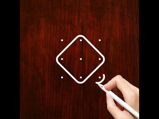 3 dots rangoli Designs RangRangoli Kolam, chukkala muggulu kolangal, tipke wali rangoli