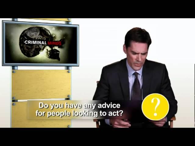 Criminal Minds - You Ask, They Tell  Thomas Gibson