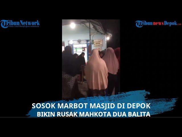 Marbot Masjid di Depok Bikin Rusak Mahkota 2 Balita, Ibu Kandungnya Malu