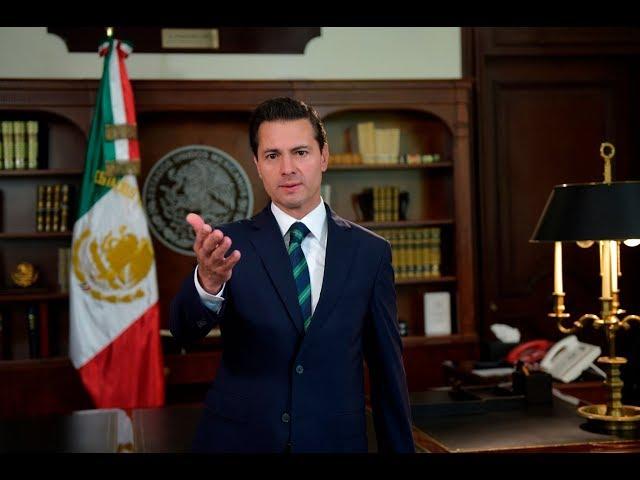 Mensaje del presidente Enrique Peña Nieto sobre la relación México Estados Unidos