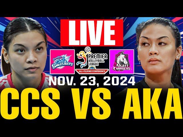 CREAMLINE VS. AKARI LIVE NOW - NOVEMBER 23, 2024 | PVL ALL FILIPINO CONFERENCE 2024 #pvllive