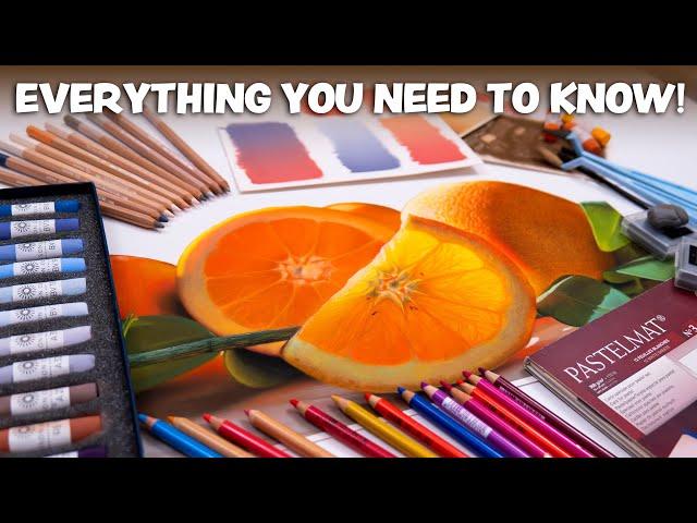 A COMPLETE Beginners Guide to Soft Pastels & Pastel Pencils